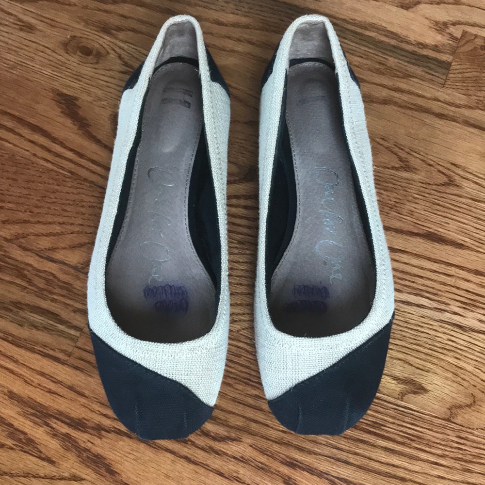 Toms ballet flats, size 8.5